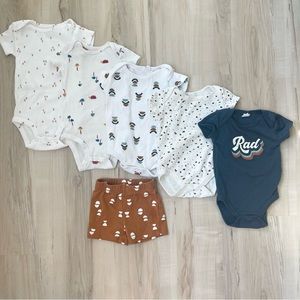 pl baby & carter’s onesies bundle